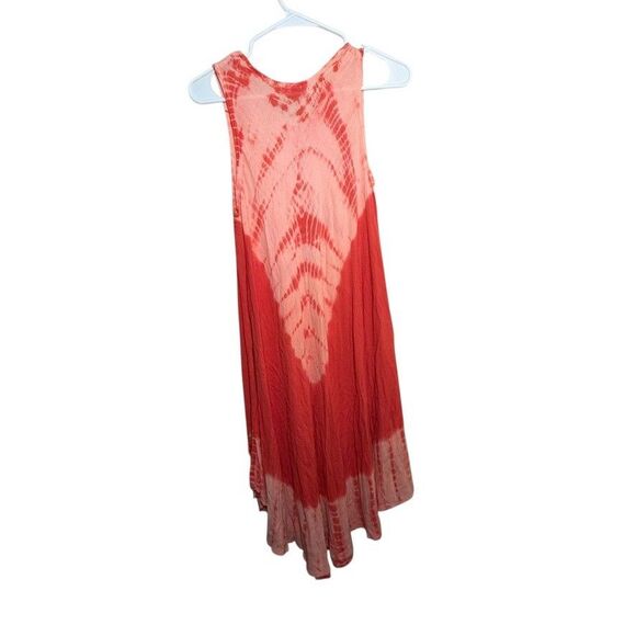 Cute Options Dress Women's Free Size Boho Embroidered Sleeveless Tie Dye - Picture 6 of 8
